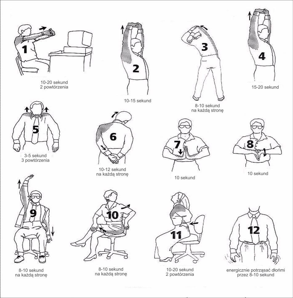 ćwiczenia na kręgosłup